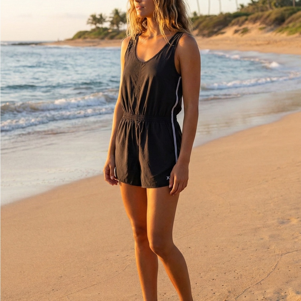 Hurley Black Casual Romper